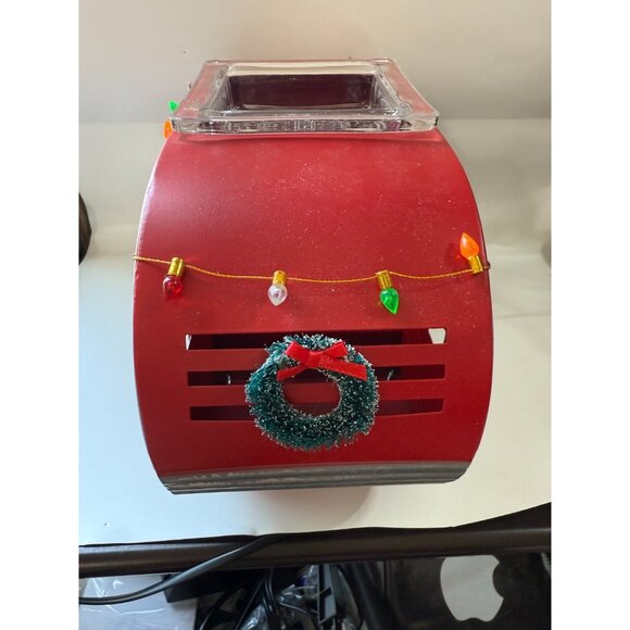 Scentsy Christmas Camper Wax Warmer New Open Box - Picture 7 of 9